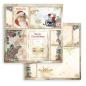 Preview: Stamperia 8x8 Paper Pad Romantic Christmas #SBBS44