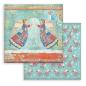 Preview: Stamperia 6x6 Paper Pad Christmas Patchwork #SBBXS05