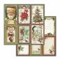 Preview: Stamperia 6x6 Paper Pad Classic Christmas #SBBXS06