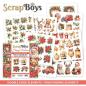 Preview: ScrapBoys Happy Christmas 6x6 Inch Pop Up Paper Pad