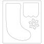 Preview: SALE Sizzix Bigz Die Christmas Stocking #661297