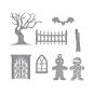 Preview: Spellbinders Etched Dies Spooky Cottage