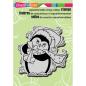 Preview: Stampendous Cling Stempel - Penpattern Penguin