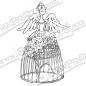 Preview: Stampendous Fran's Cling Stamp Angel Aviary