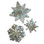 Preview: Stamperia Dewdrops A5 Silicone Mould Snowflakes KACMA545