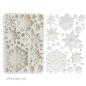 Preview: Stamperia Dewdrops A5 Silicone Mould Snowflakes KACMA545