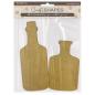 Preview: Stamperia MDF Crafty Shapes Blanks Bottles KLSM03