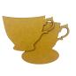 Preview: Stamperia MDF Crafty Shapes Blanks Golden Harmony Cup KLSM13