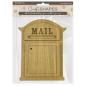 Preview: Stamperia MDF Crafty Shapes Blanks Mail Box KLSM18