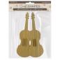 Preview: Stamperia MDF Crafty Shapes Blanks Music Violin KLSM28