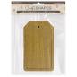 Preview: Stamperia MDF Crafty Shapes Blanks Rectangular Tag KLSM21