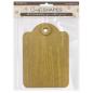 Preview: Stamperia MDF Crafty Shapes Blanks Rounded Tag KLSM16