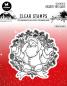 Preview: Studio Light Clear Stamp Wreath Santa #300