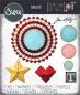 Preview: Thinlits Die by Tim Holtz Vault Rosettes (6pcs) #666567