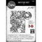 Preview: Tim Holtz 3D Texture Fades Embossing Folder Skulls #665771