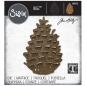 Preview: Tim Holtz Bigz Die Pinecone #664756