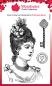 Preview: Woodware Clear Singles Stamp Vintage Lady FRM057