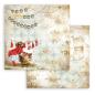 Preview: Stamperia 12x12 Paper Pad Romantic Christmas #SBBL96