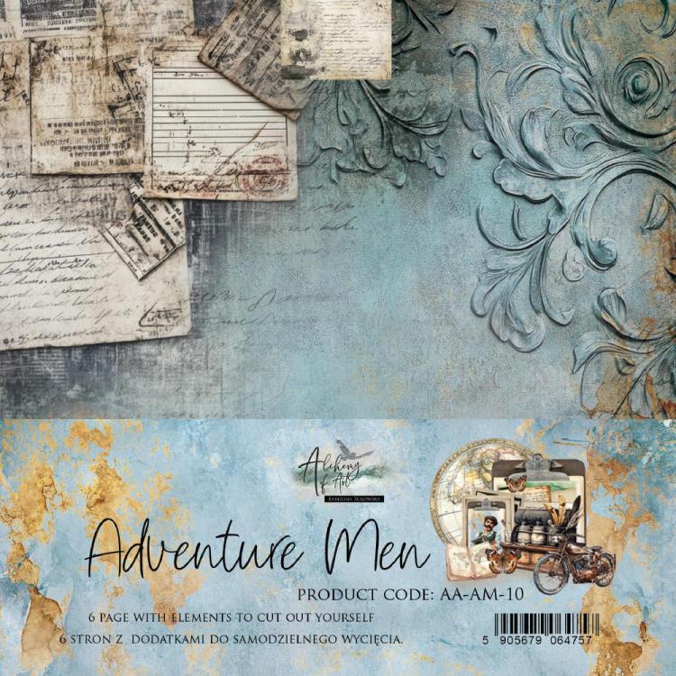 #41 Alchemy of Art Adventure Men 6x6 Paper Pack