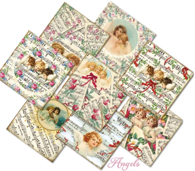 #963 Decorer 6x6 Paper Pad Angels