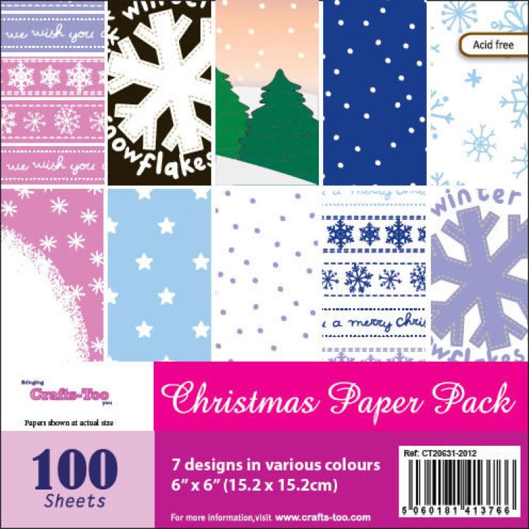 Crafts Too Paper Pack Christmas