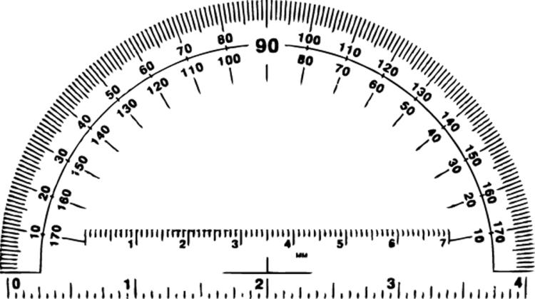 Jenni Bowlin Studio Protractor Stamp