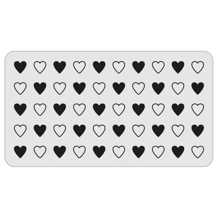 2D Texture Fades Embossing Folder By Tim Holtz Love Notes #666860