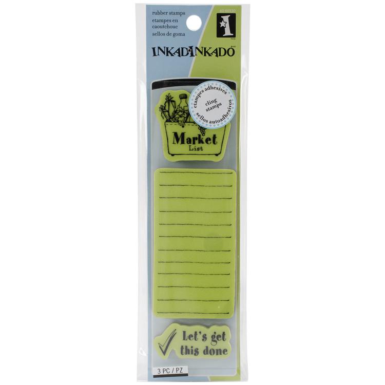 Inkadinkado - Cling Stamp To Do Lists