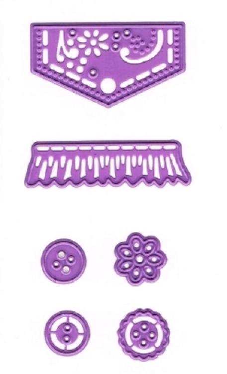 Joy! Crafts Cutting-embossing Flaps and Buttons