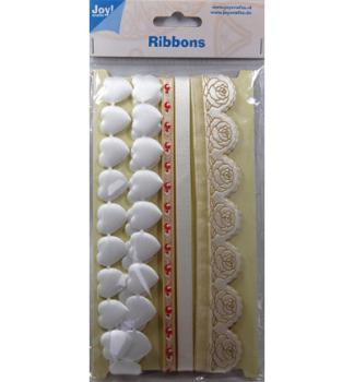 Joy!Crafts Ribbons Cream