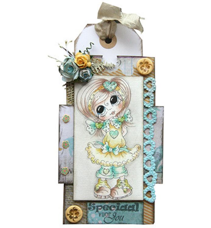 SALE Joy!Crafts Clearstamp - Sherri Baldy #1