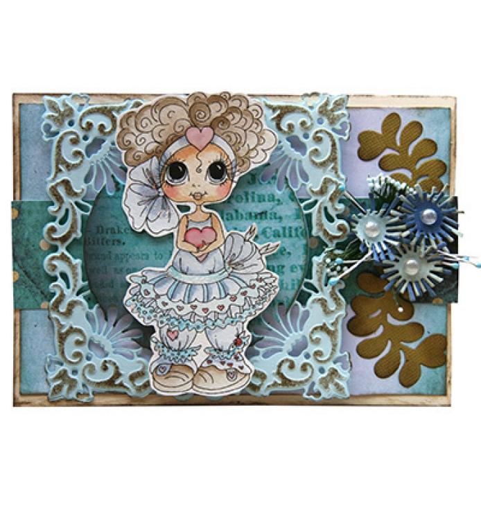 SALE Joy!Crafts Clearstamp - Sherri Baldy #2