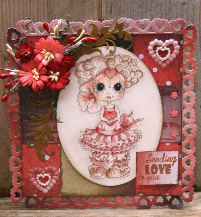 SALE Joy!Crafts Clearstamp - Sherri Baldy #2