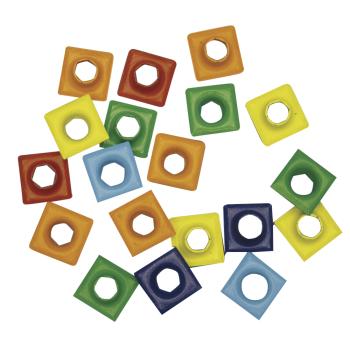 Eyelets Quadrat 8mm gemischt Classic