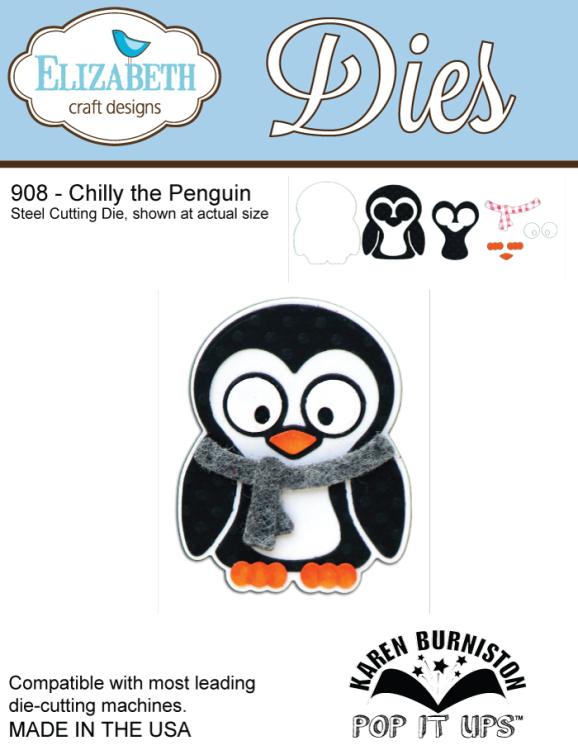 Elizabeth Craft Designs Die Chilly the Penguin