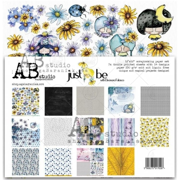 AB Studio 12x12 Paper Pad Just Be