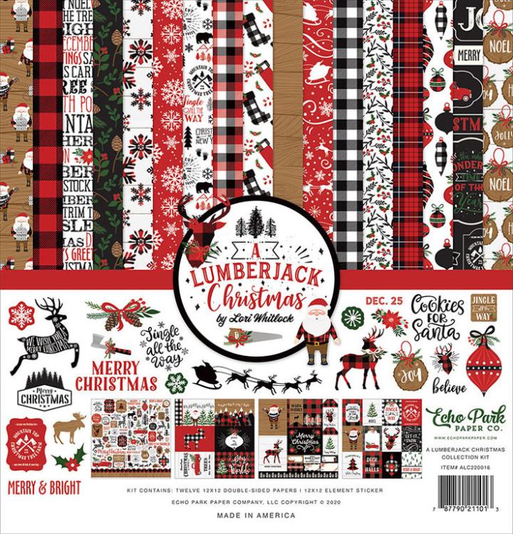 Echo Park A Lumberjack Christmas Mega Bundle