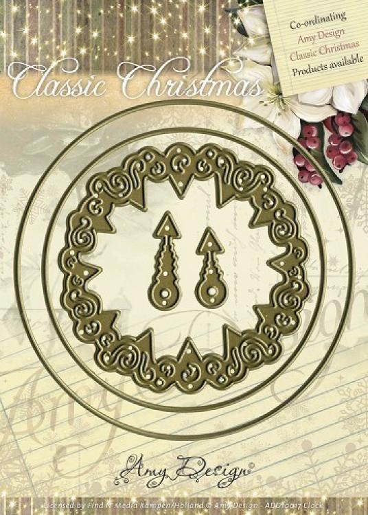 Amy Design Classic Christmas Stanze Clock