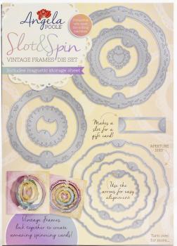 Angela Poole Slot & Spin Vintage Frames Die Set