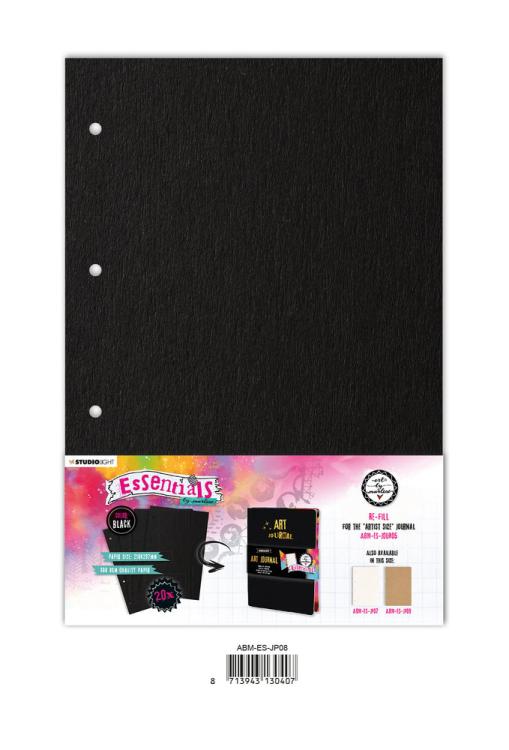 Art by Marlene Art Journal The Art Size Refill Black