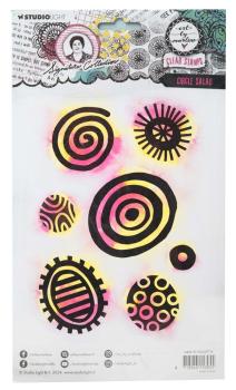 Art by Marlene Signature Collection Clear Stamp Circle Salad #714