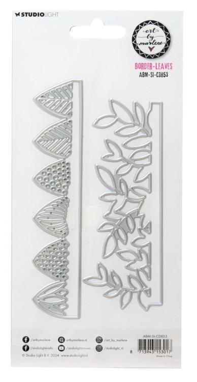 Art by Marlene Signature Collection Cutting Dies Border Leaves #853