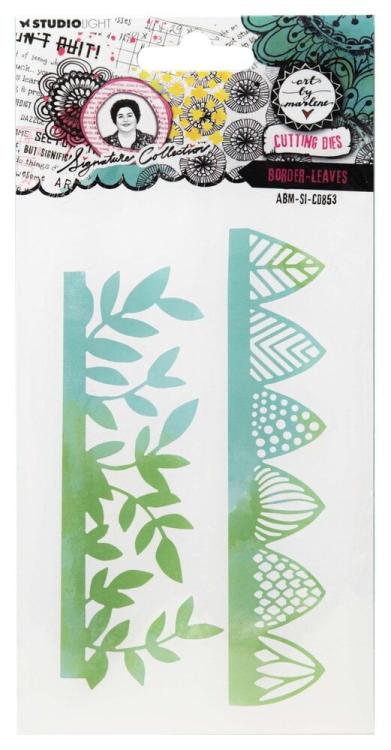 Art by Marlene Signature Collection Cutting Dies Border Leaves #853