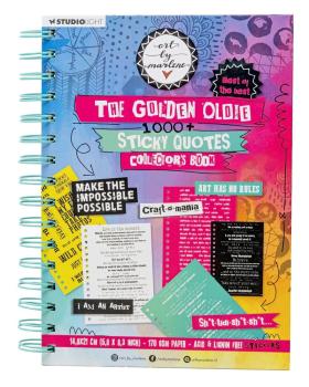 Art by Marlene The Golden Oldie A5 Sticky Quotes Collector's Book