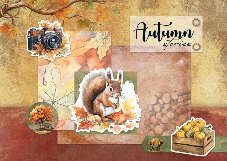 Autumn Vibes A5 Mixed Paper Pad (SL-ES-MPP228)