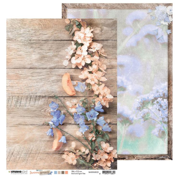 Studio Light A4 Paper Set Summer Breeze Collection