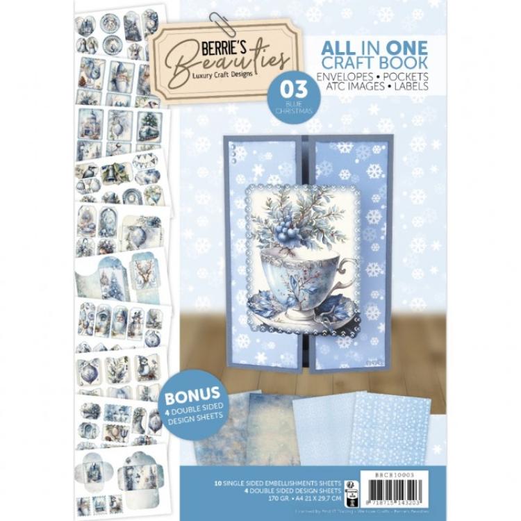 Berries Beauties Blue Christmas All in one Craft Book 03