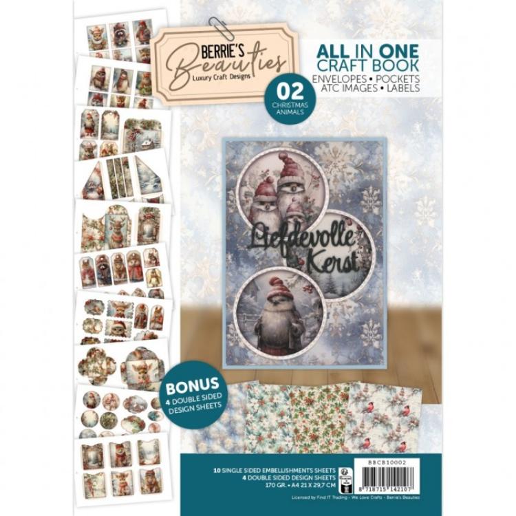 Berries Beauties Christmas Animals All in one Craft Book 02