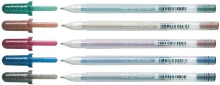 Bruynzeel Sakura Metallic Gelpen Darks