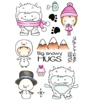 C.C Designs Stamp Cutie Yeti #CCD-0178